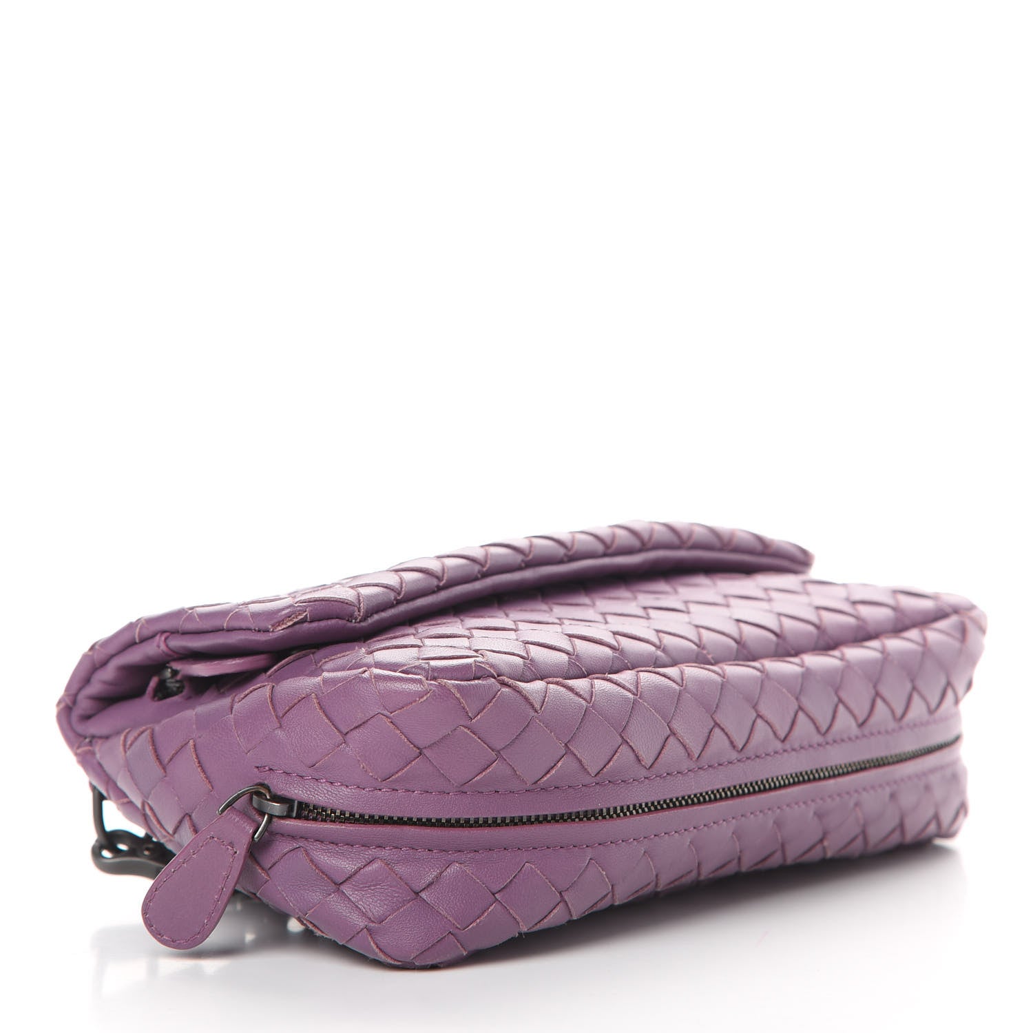 Bottega Veneta Nappa Intrecciato Mini Chain Messenger Peony 4 of 11