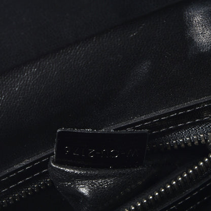 Celine Sleek Calfskin Micro Bi-Color Luggage Black White 8 of 12