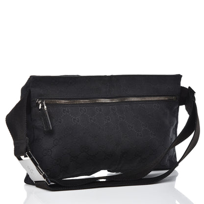 Gucci GG Monogram Double Pocket Belt Bag Black 3 of 9