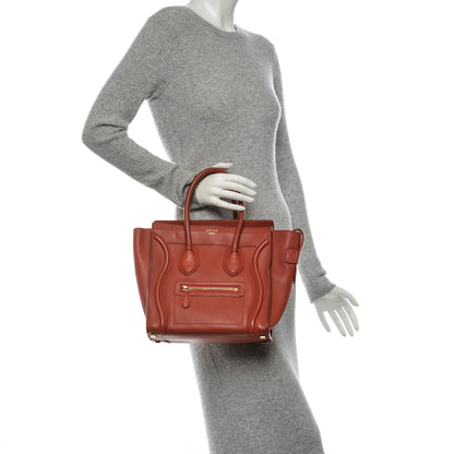 Celine Smooth Calfskin Micro Luggage Lipstick 2 of 10