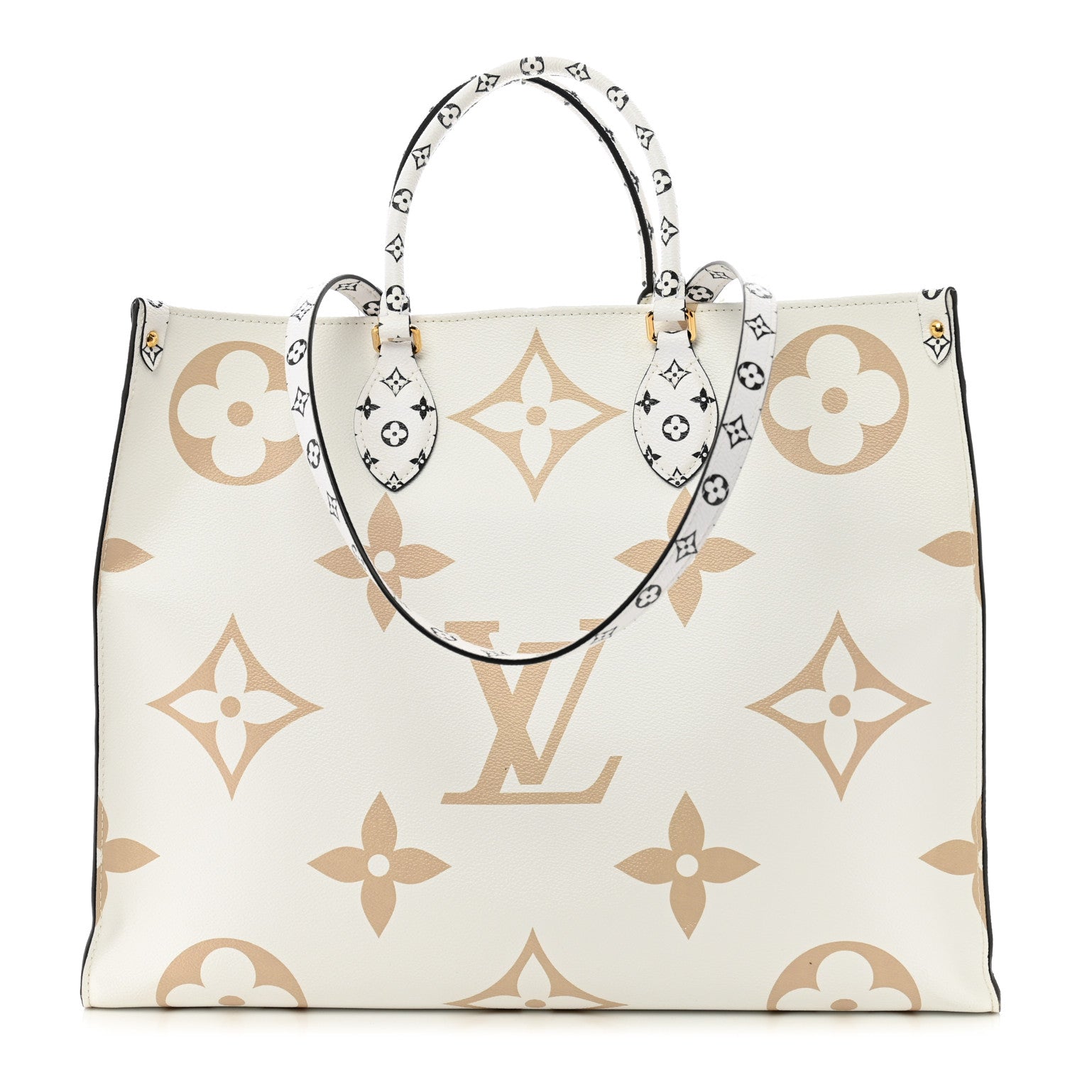 Louis Vuitton Monogram Giant Onthego GM Kaki Beige 1 of 12