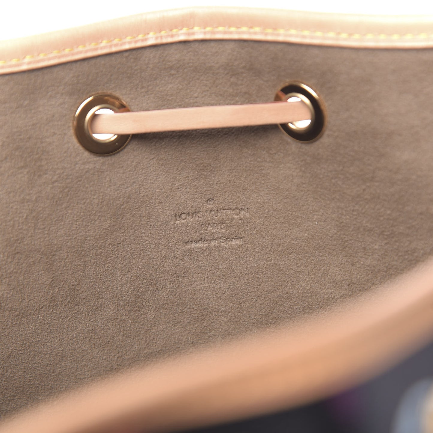 Monogram Multicolor Petit Noe Black