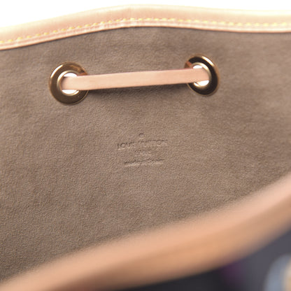 Louis Vuitton Monogram Multicolor Petit Noe Black 6 of 10