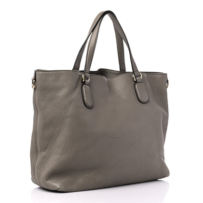 Gucci Cellarius Calfskin Large Soho Working Tote New Fango 3 of 18