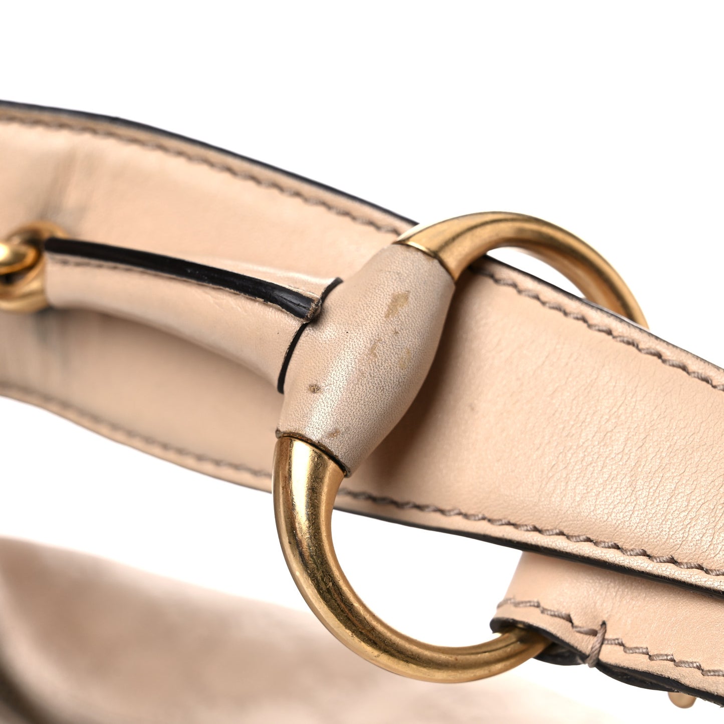 Guccissima Medium Horsebit Chain Hobo Winter Rose