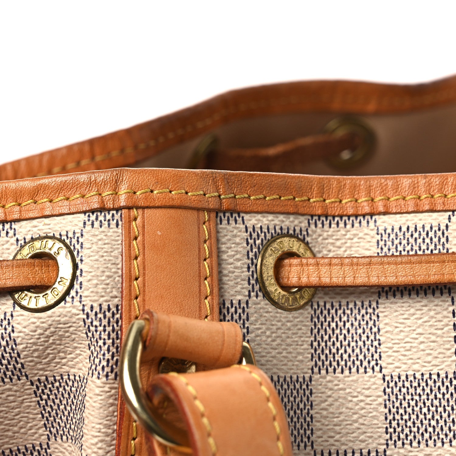 Louis Vuitton Damier Azur Noe BB 11 of 15