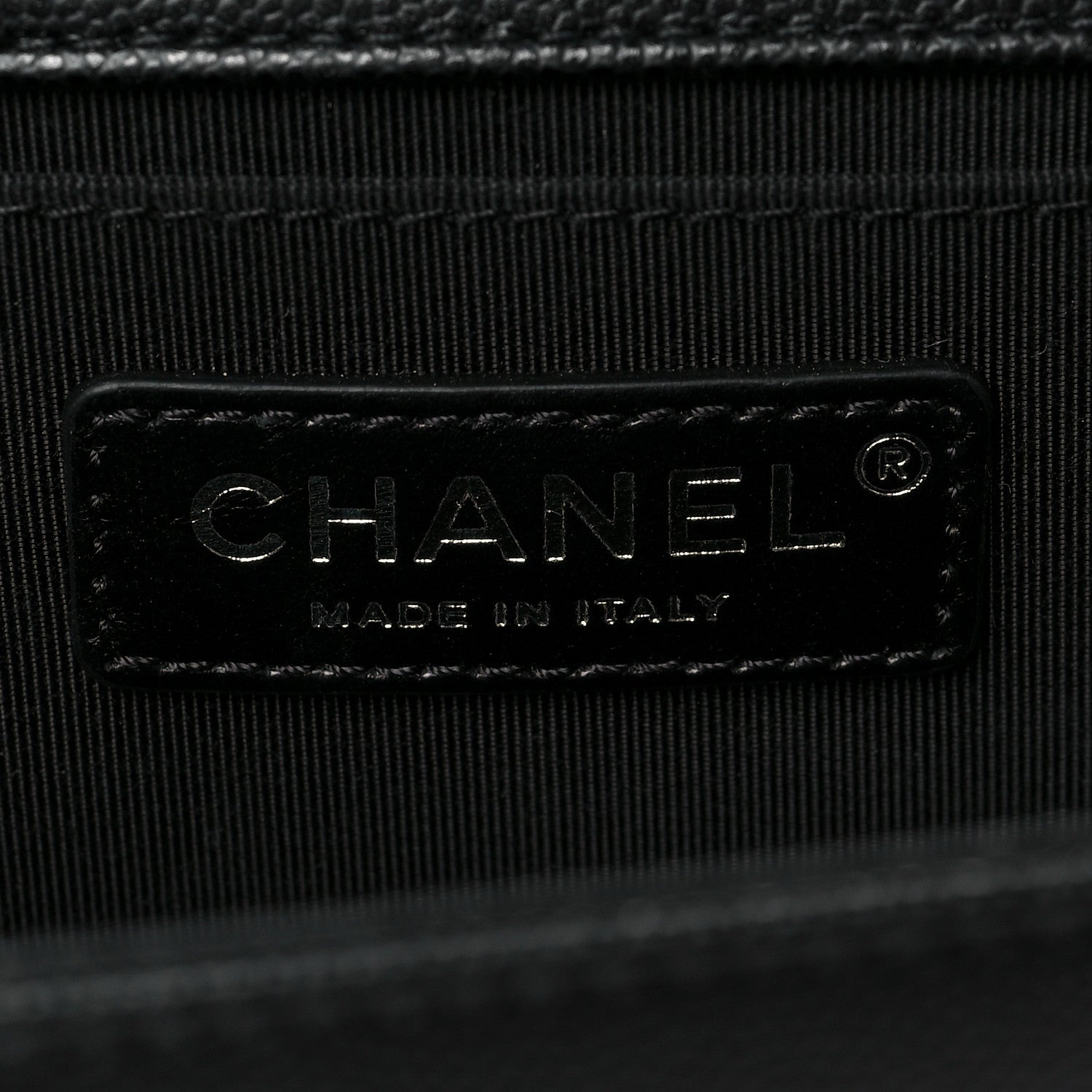 Chanel Caviar Quilted Medium Boy Flap Black 6 of 8