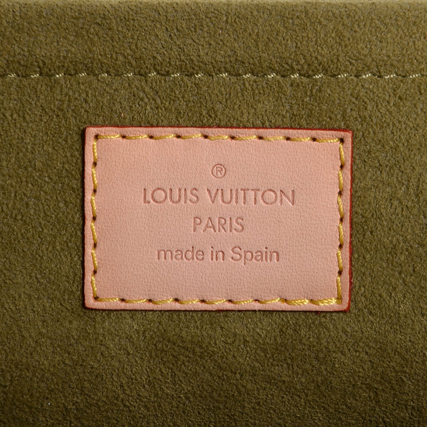 Monogram Denim Mini Pleaty Lichen