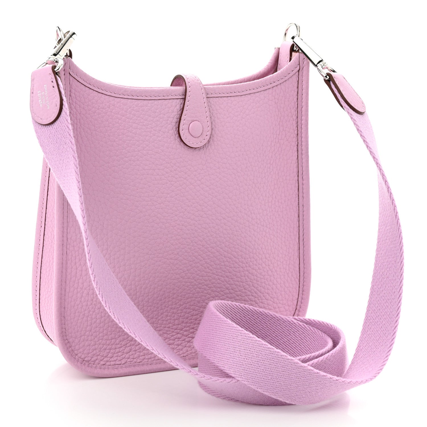 Hermes Taurillon Clemence Evelyne TPM Mauve Sylvestre 3 of 11