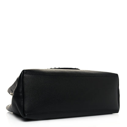 Gucci Pebbled Calfskin Studded Medium Soho Chain Shoulder Bag Black 4 of 11