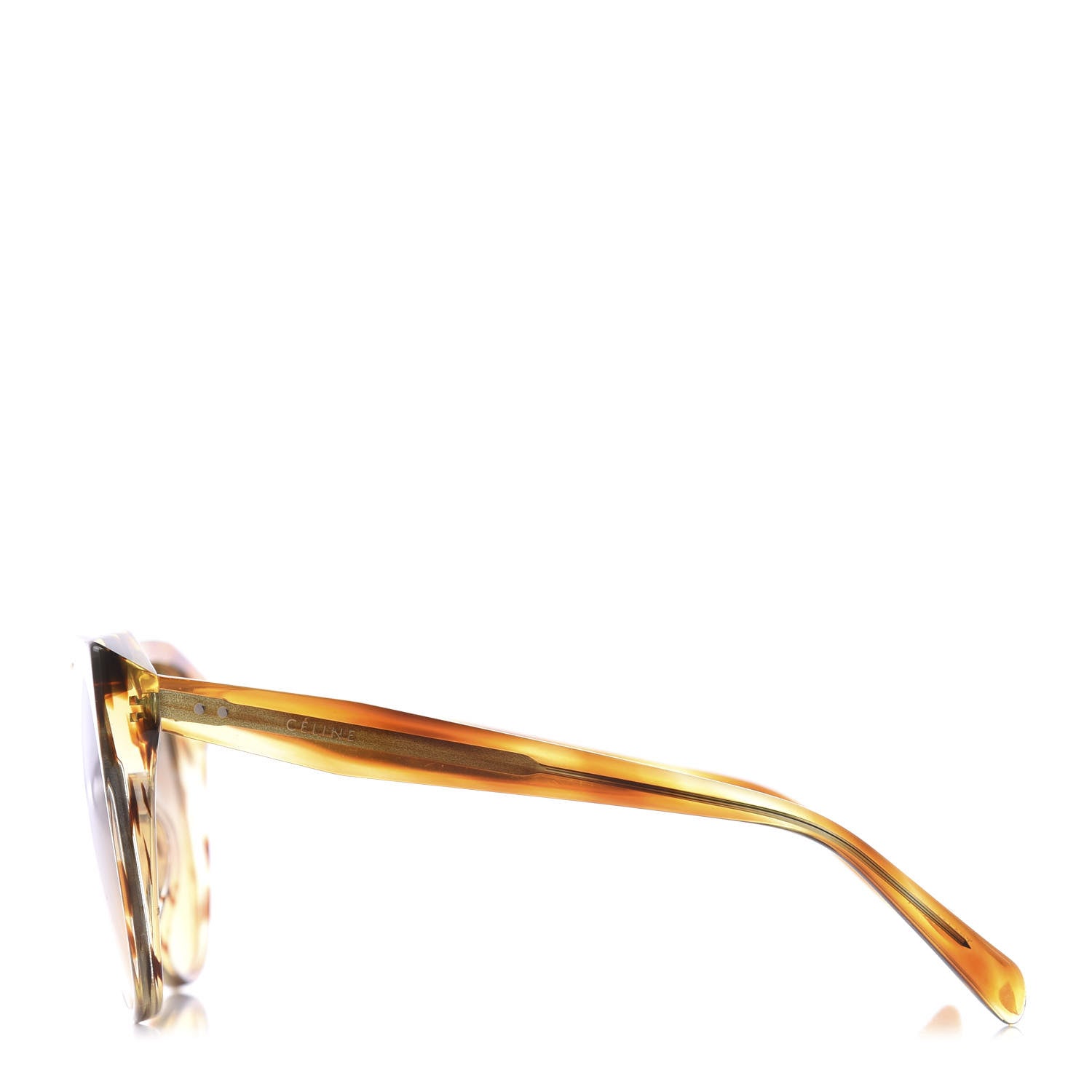 Celine Gradient Square Sunglasses CL40048I Havana 3 of 7