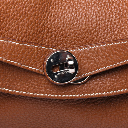 Hermes Taurillon Clemence Lindy 30 Gold 17 of 17