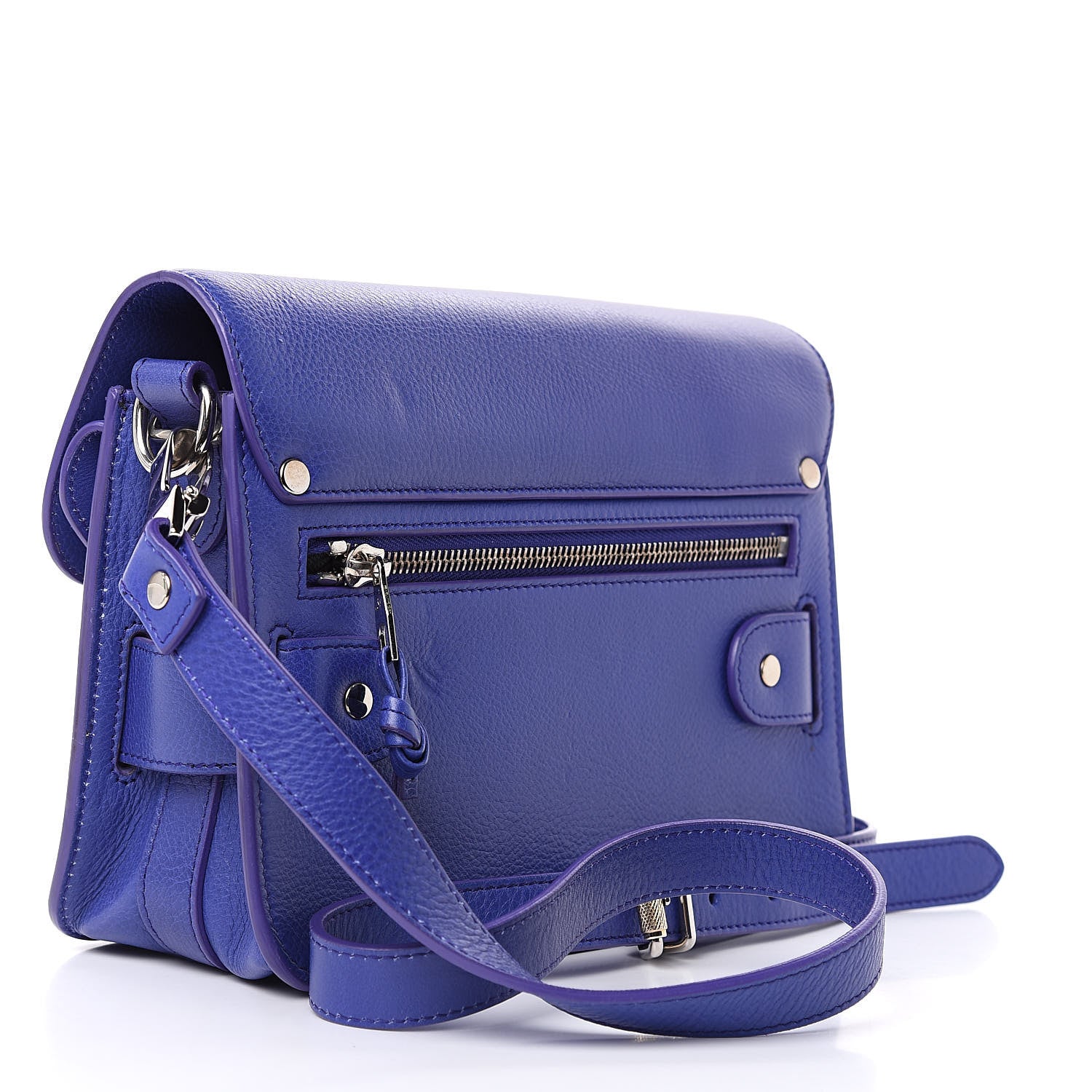 Proenza Schouler Smooth Calfskin Mini PS11 Classic Shoulder Bag Rain 3 of 12