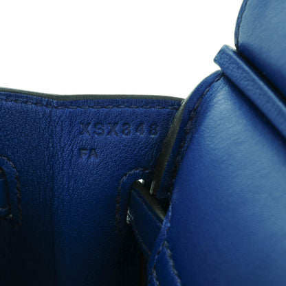 Hermes Swift Birkin 25 Bleu Saphir 9 of 21