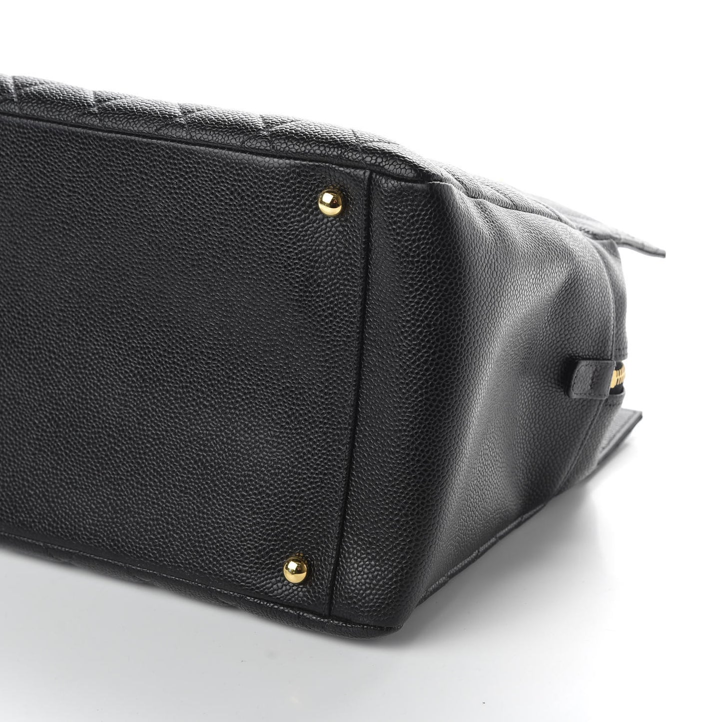 Caviar Quilted Grand Timeless Tote GTT Black