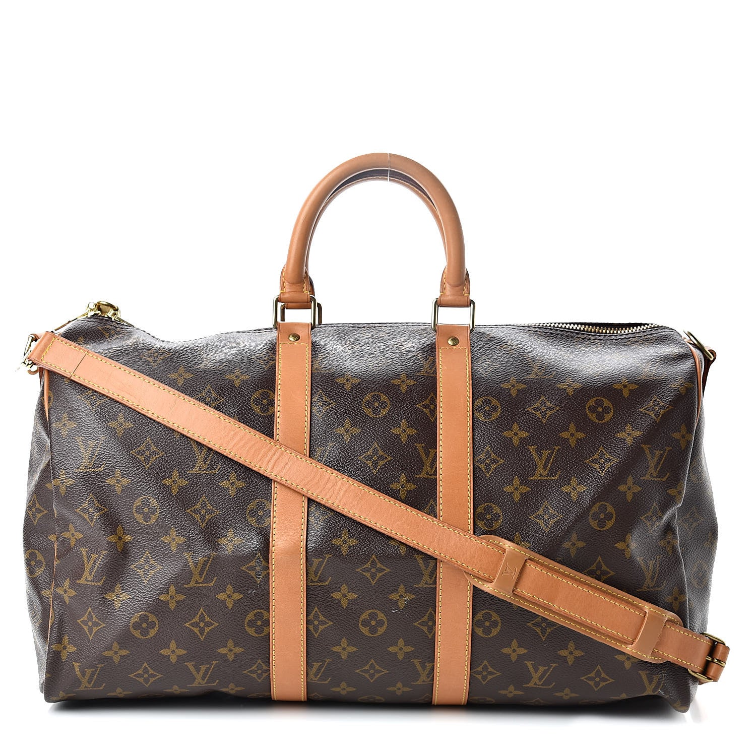 Louis Vuitton Monogram Keepall Bandouliere 45 1 of 14