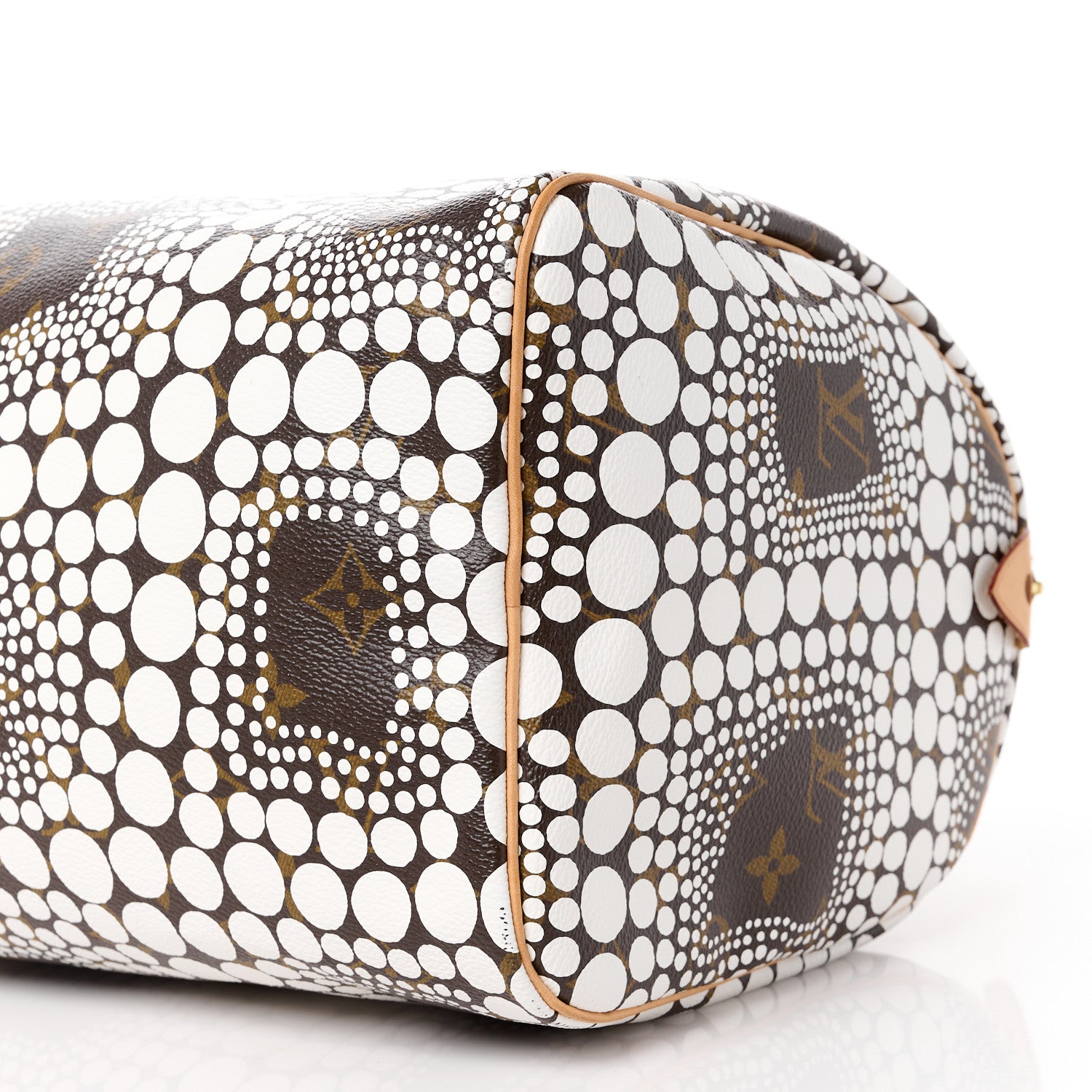 Louis Vuitton Monogram Kusama Town Speedy 30 White 10 of 11