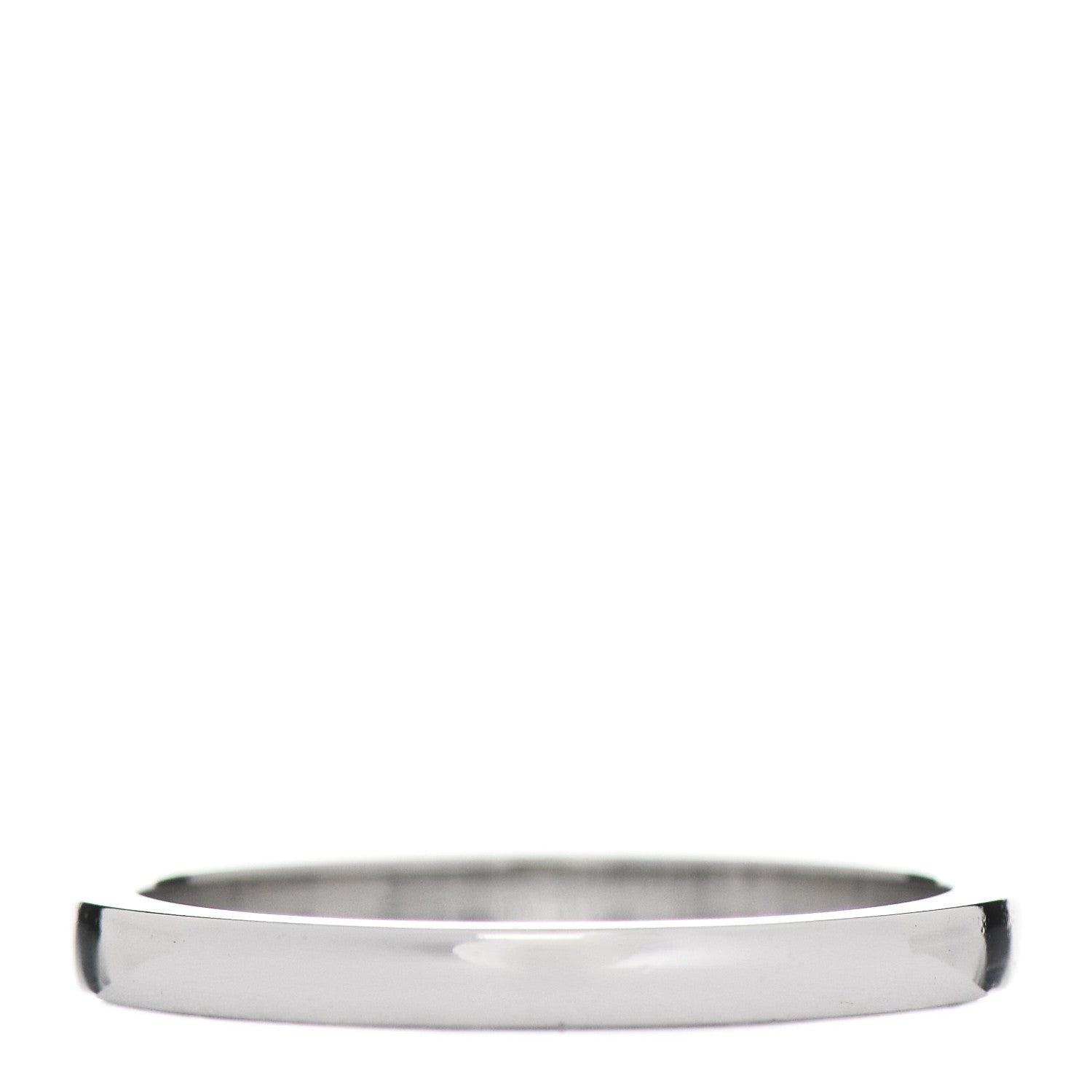 Cartier Platinum 2mm Ballerine Wedding Band Ring 53 6.5 3 of 5