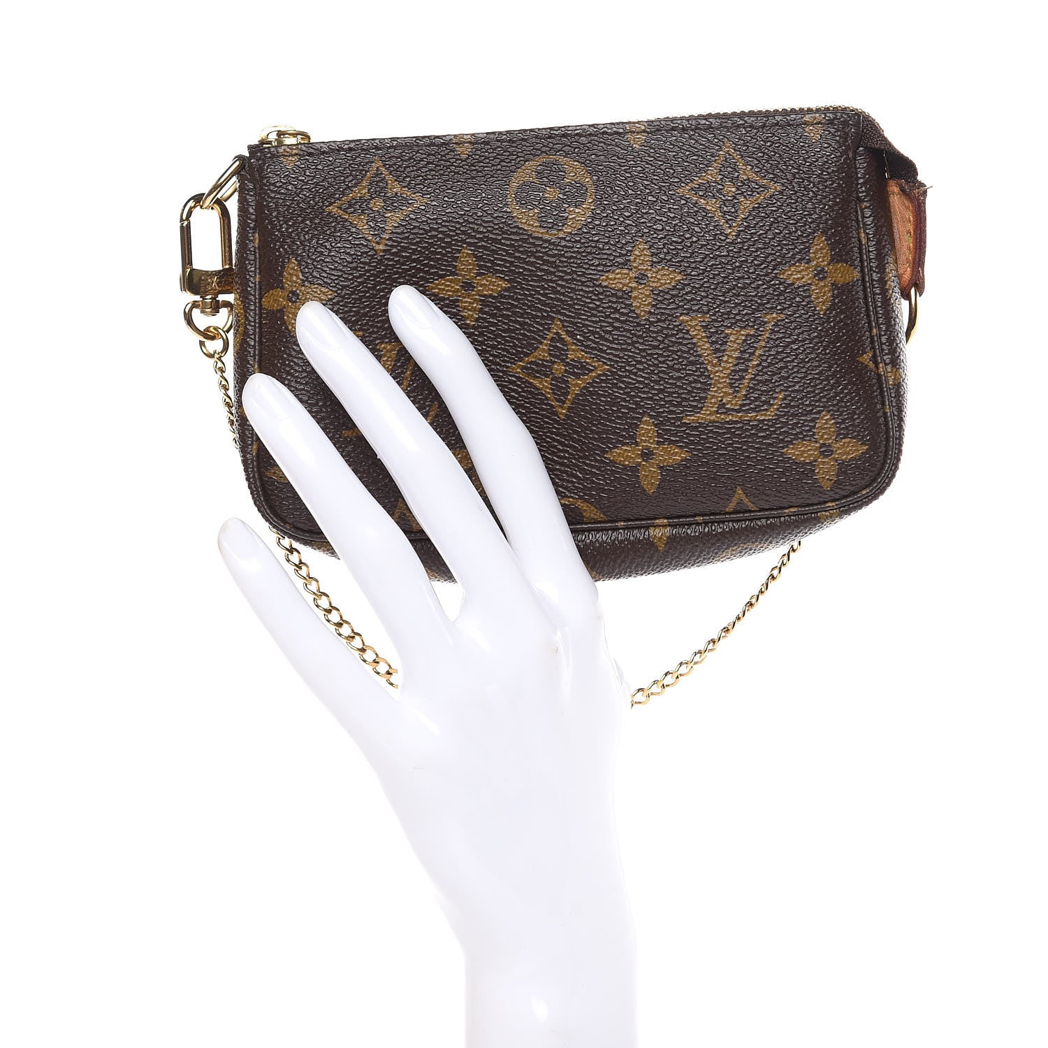 Louis Vuitton Monogram Mini Pochette Accessories 2 of 10