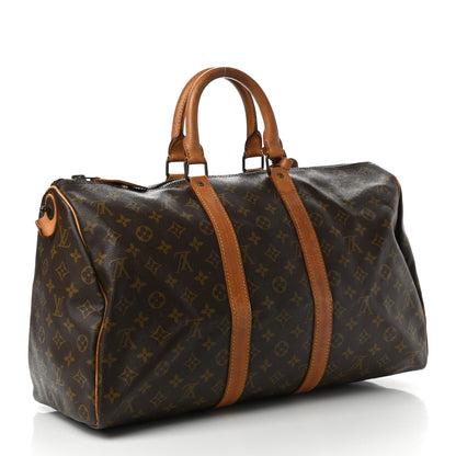 Louis Vuitton Monogram Keepall 45 3 of 12