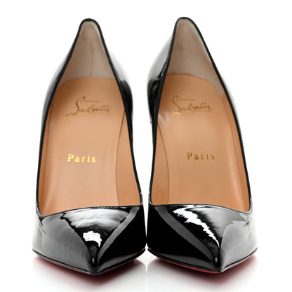 Christian Louboutin Patent Pigalle Follies 100 Pumps 37 Black 3 of 6