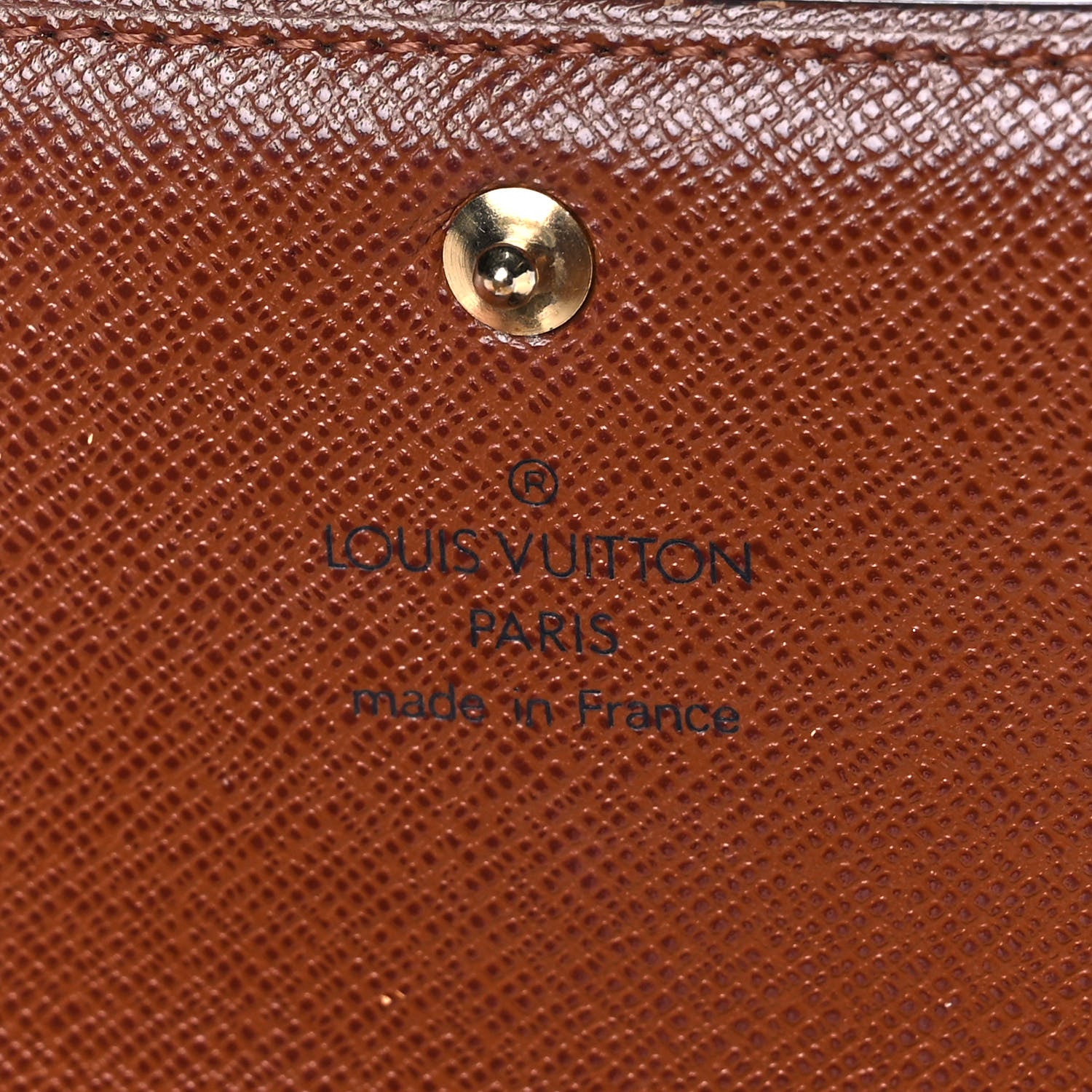 Louis Vuitton Monogram Porte-Monnaie Tresor Wallet 6 of 15