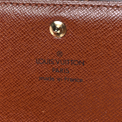 Louis Vuitton Monogram Porte-Monnaie Tresor Wallet 6 of 15