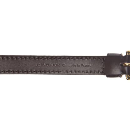 Louis Vuitton Calfskin 16mm Adjustable Shoulder Strap Brown 3 of 5