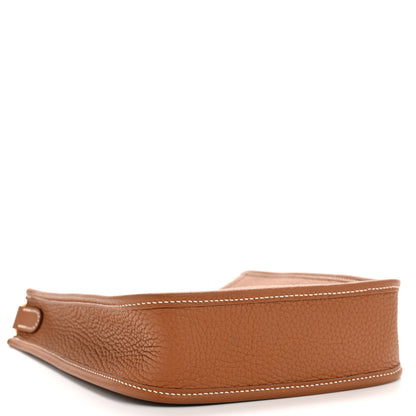 Hermes Taurillon Clemence Evelyne TPM Gold 4 of 12