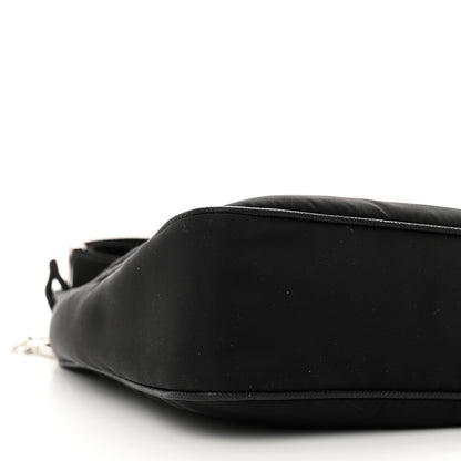 Prada Nylon Re-Edition 2005 Shoulder Bag Black 8 of 9