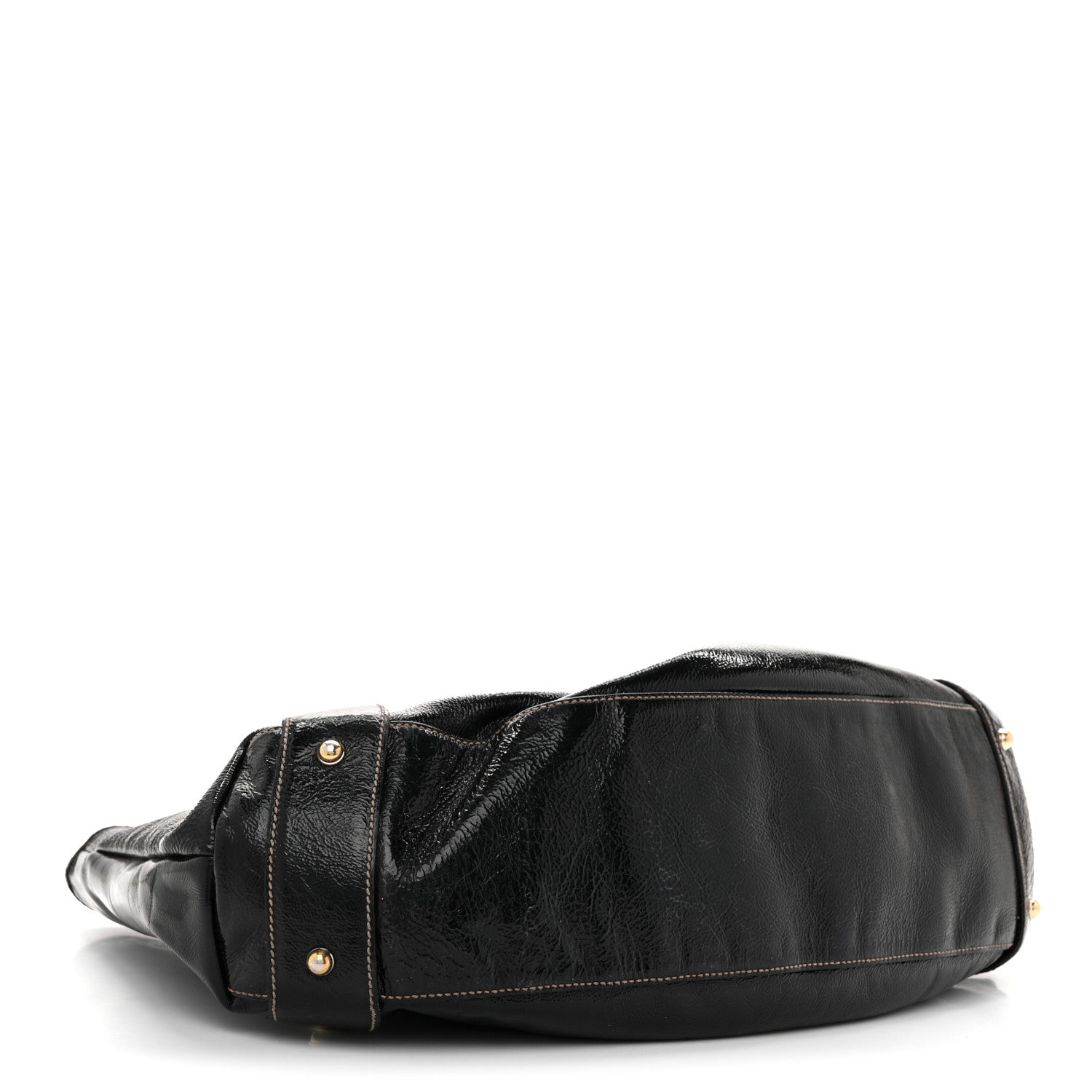 Gucci Patent Medium Pelham Shoulder Bag Black 4 of 16