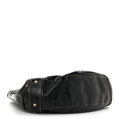 Gucci Patent Medium Pelham Shoulder Bag Black 4 of 16