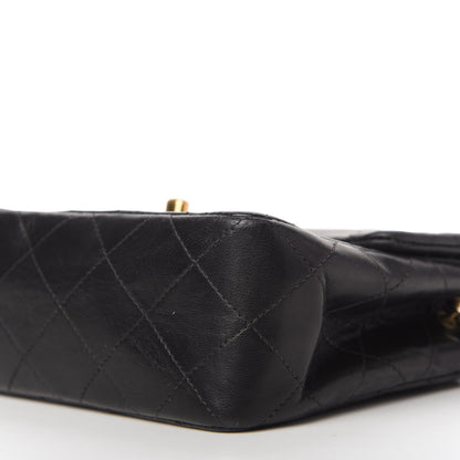 Chanel Lambskin Quilted Mini Square Flap Black 7 of 11