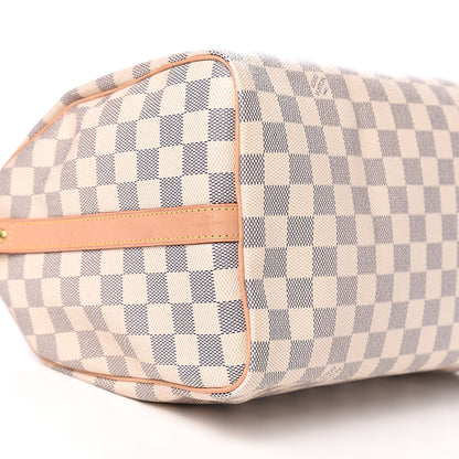 Louis Vuitton Damier Azur Speedy Bandouliere 30 11 of 13