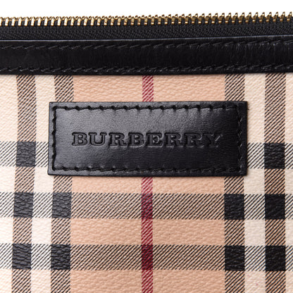 Burberry Haymarket Check Small Canterbury Tote Black 7 of 10