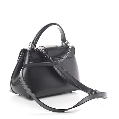 Dolce & Gabbana Calfskin Small Lucia Satchel Black 3 of 8