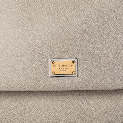 Dolce & Gabbana Dauphine Large Miss Sicily Satchel Taupe 13 of 13