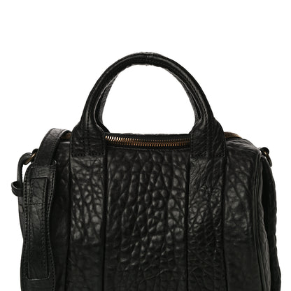 Alexander Wang Pebbled Lambskin Rockie Black Pale Gold Hardware 7 of 10