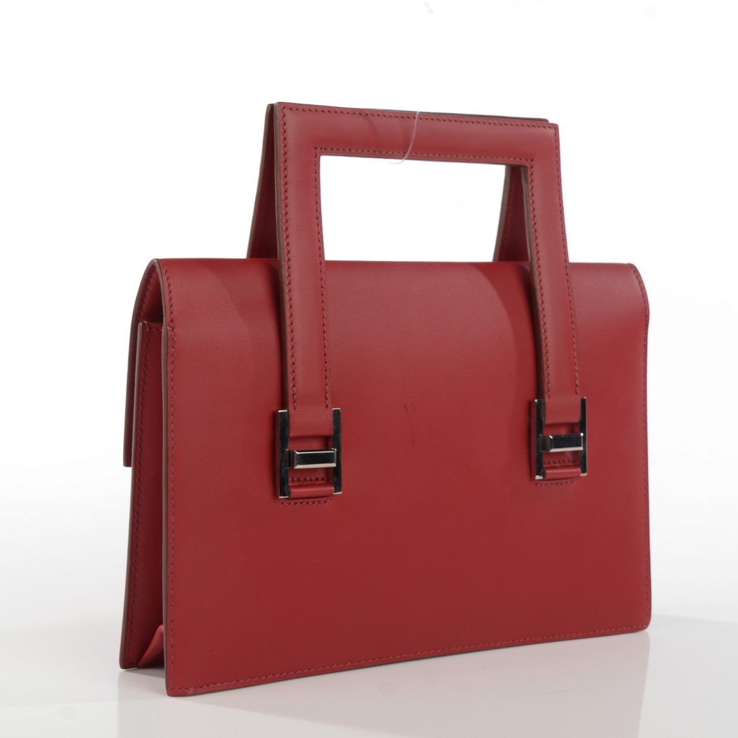 Hermes Chamonix Porte-Documents 25 Rouge Vif 7 of 13