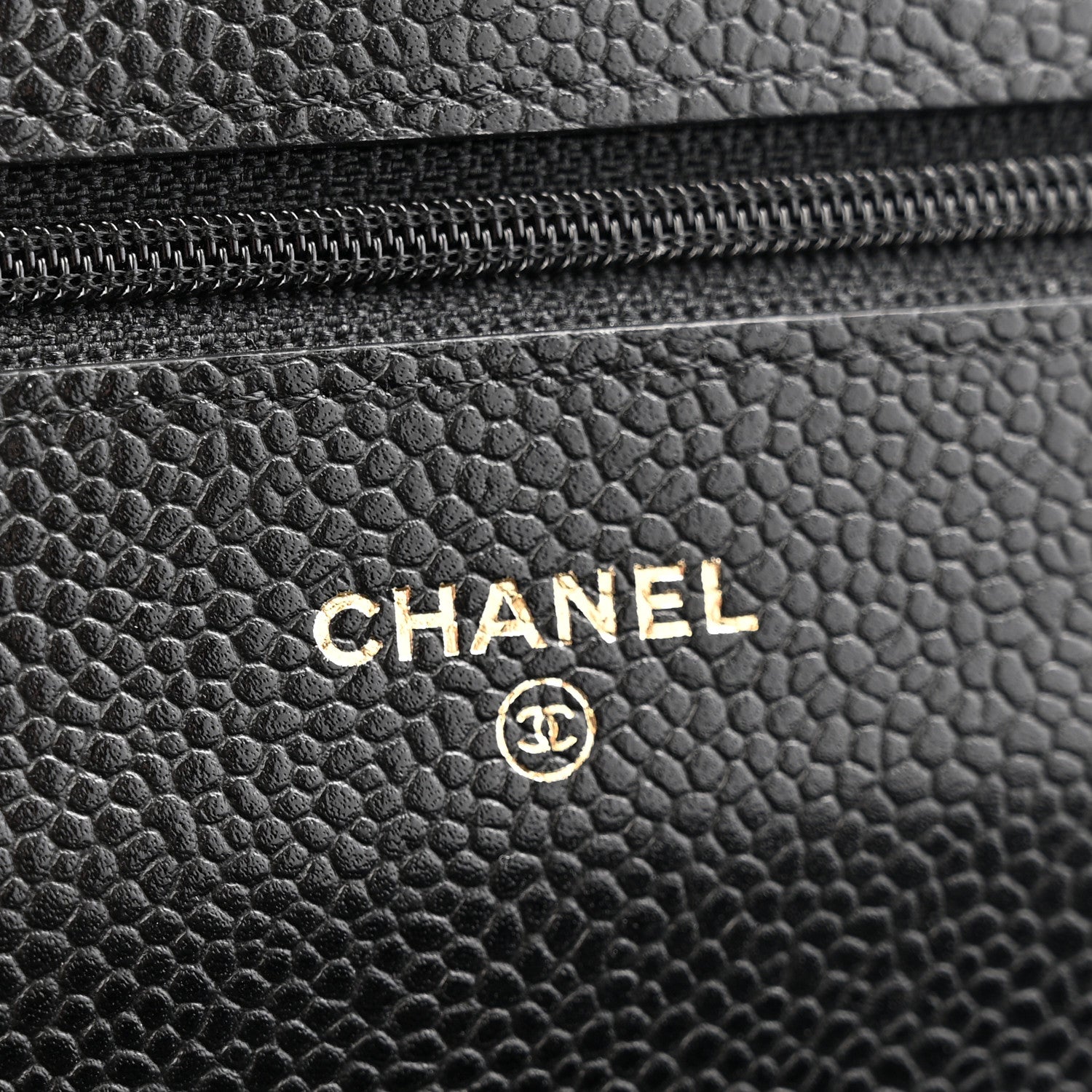 Chanel Caviar Quilted Wallet On Chain WOC Black 6 of 13