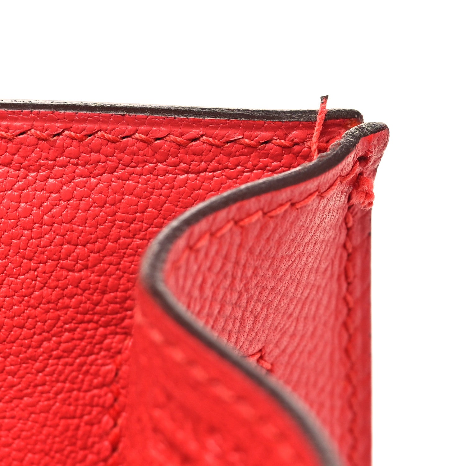Hermes Epsom Kelly Sellier 32 Rouge Casaque 11 of 12