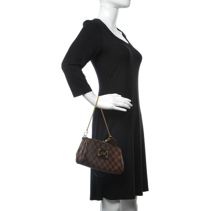 Louis Vuitton Damier Ebene Eva Clutch 3 of 11