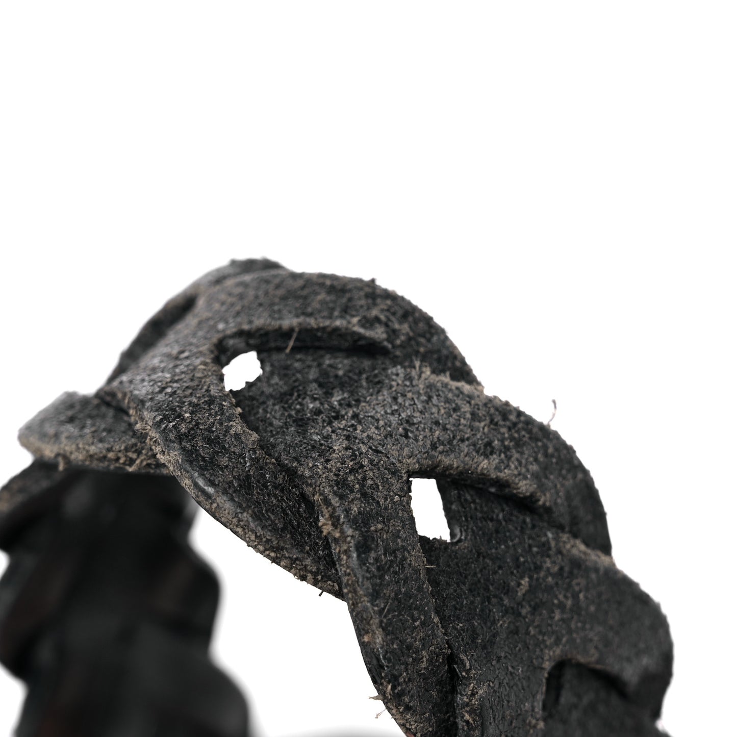 Calfskin Laser Cut Black