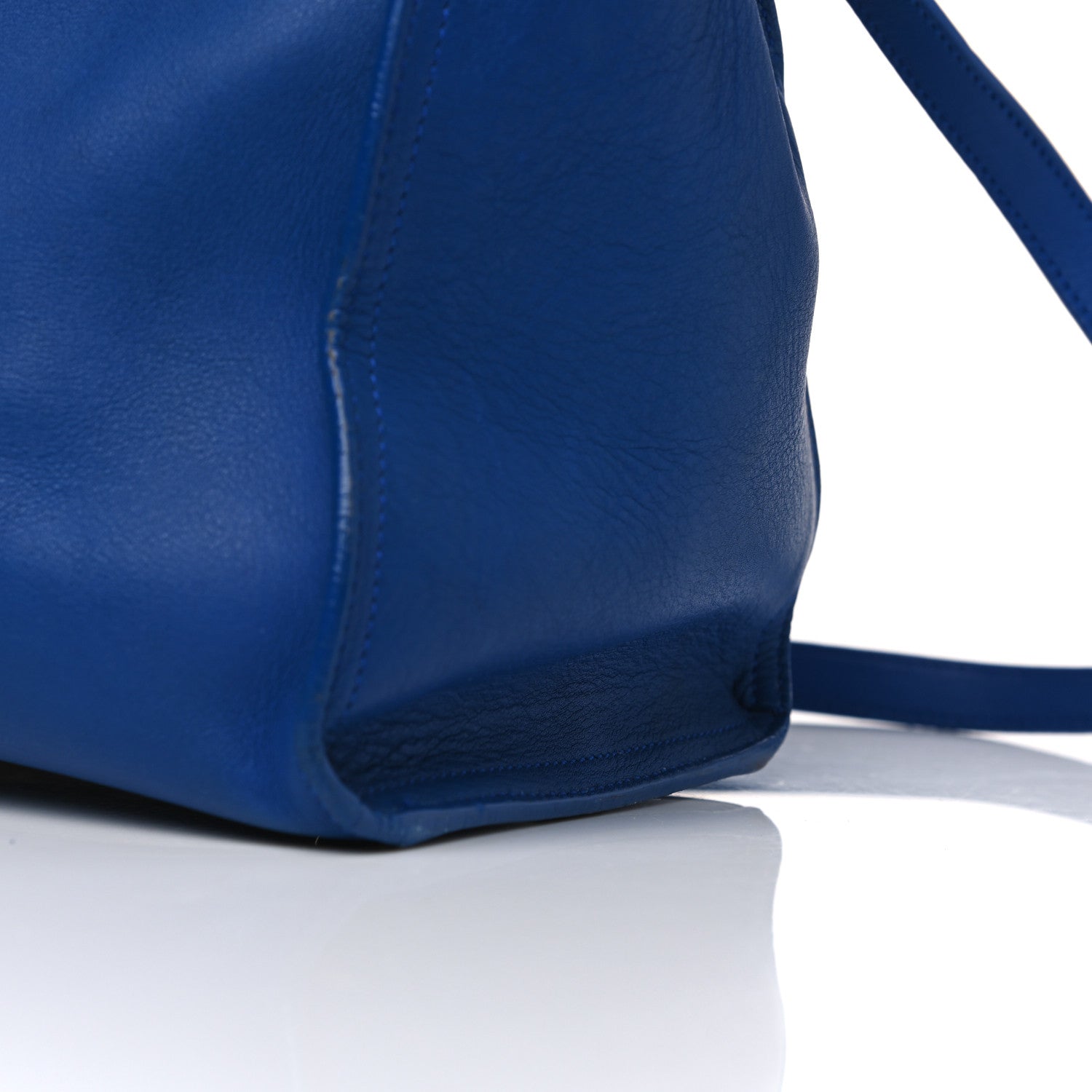 Saint Laurent Calfskin Small Classic Y Cabas Royal Blue 19 of 22