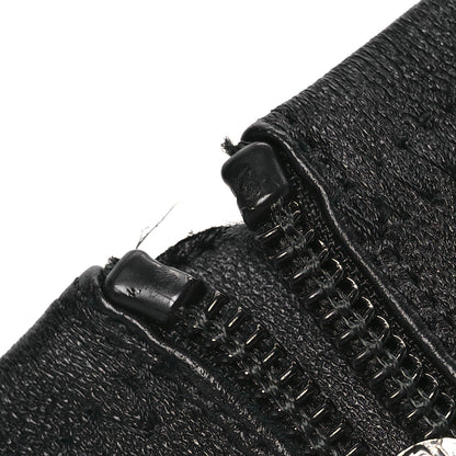 Chanel Lambskin Platform Short Boots 38 Black 11 of 14