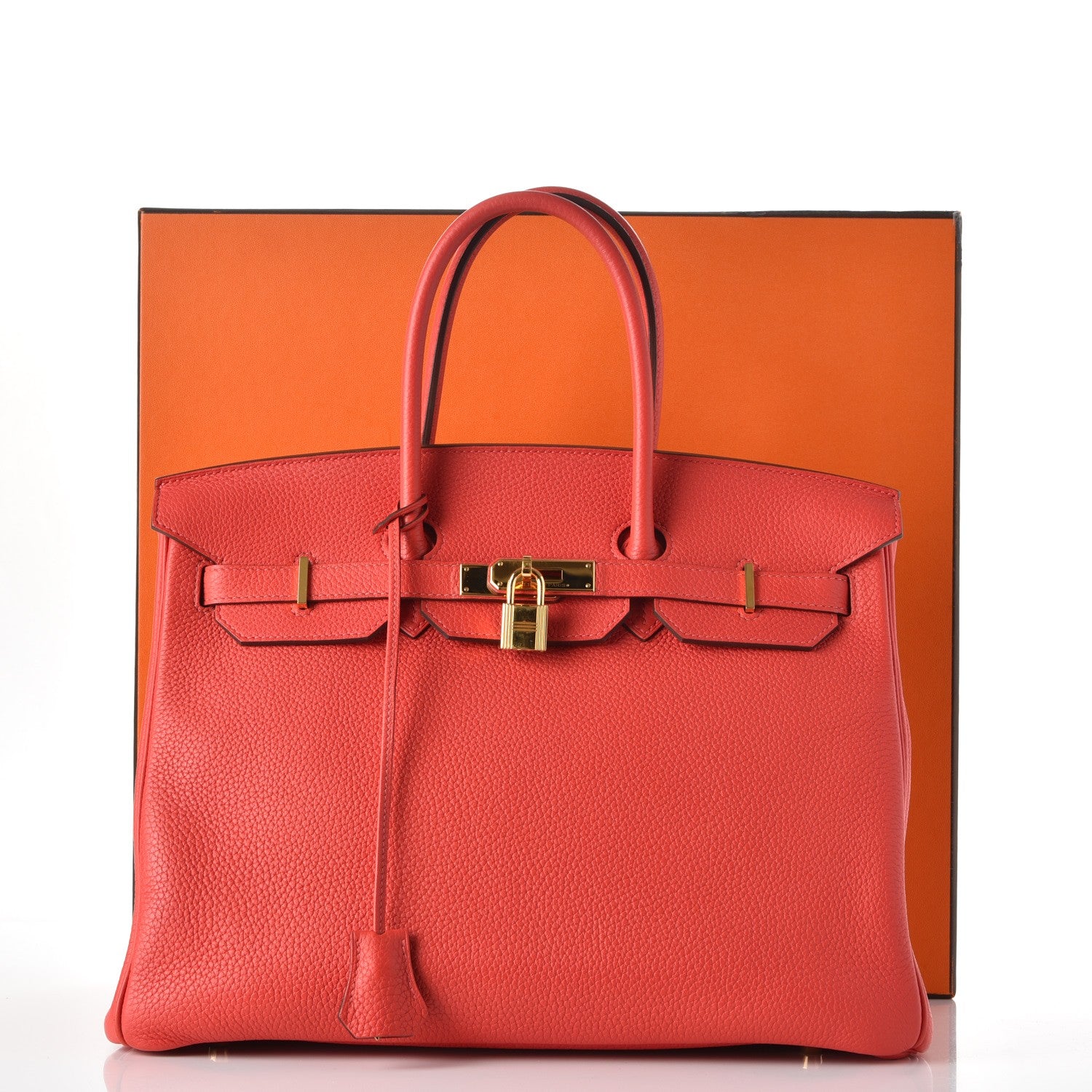 Hermes Togo Birkin 35 Rouge Pivoine 35 of 35