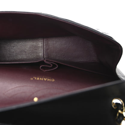 Chanel Lambskin Quilted Jumbo Double Flap Black 5 of 12