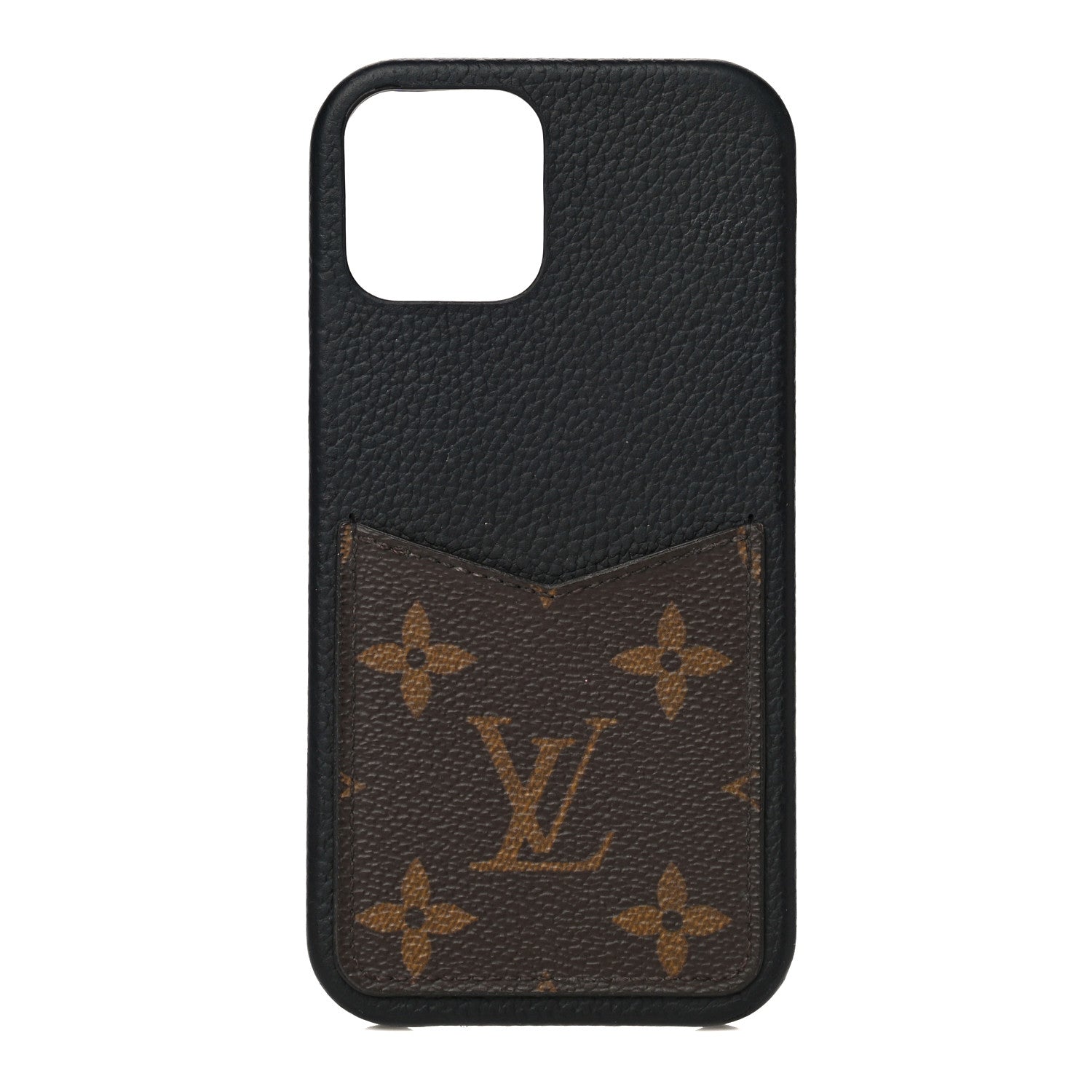 Louis Vuitton Monogram iPhone 12/12 Pro Bumper Black 1 of 10