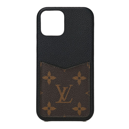 Louis Vuitton Monogram iPhone 12/12 Pro Bumper Black 1 of 10