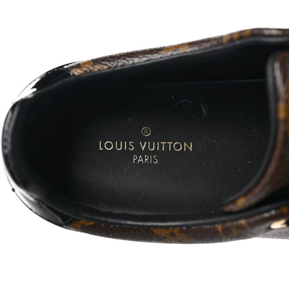 Louis Vuitton Patent Monogram Frontrow Sneakers 38 7 of 8